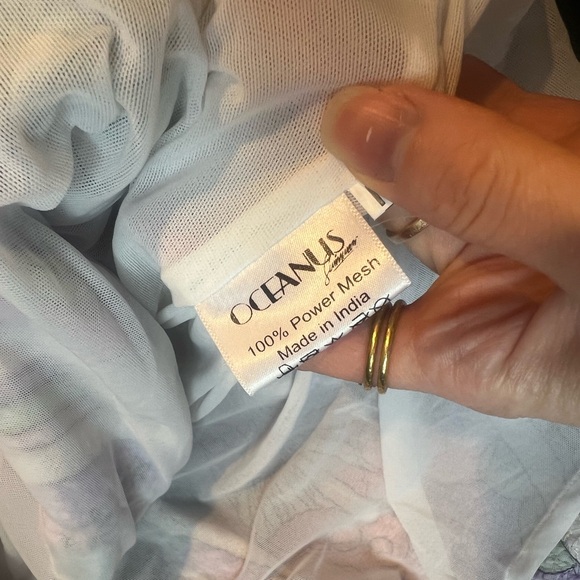 Oceanus Talia Hand beaded Multi-Colored crystal party dress - medium - Picture 5 of 6